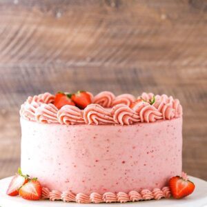 Fresh Strawberry Cake